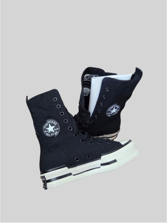 Converse Shoes - Converse CHUCK 70 PLUS X-HI BLACK/WHITE/EGRET Womens 6.5